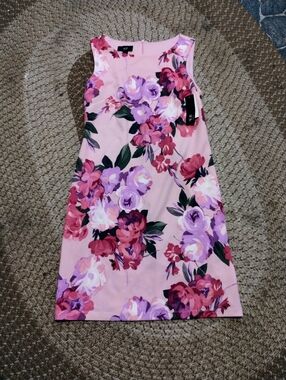 AGB Pink floral dress NWT